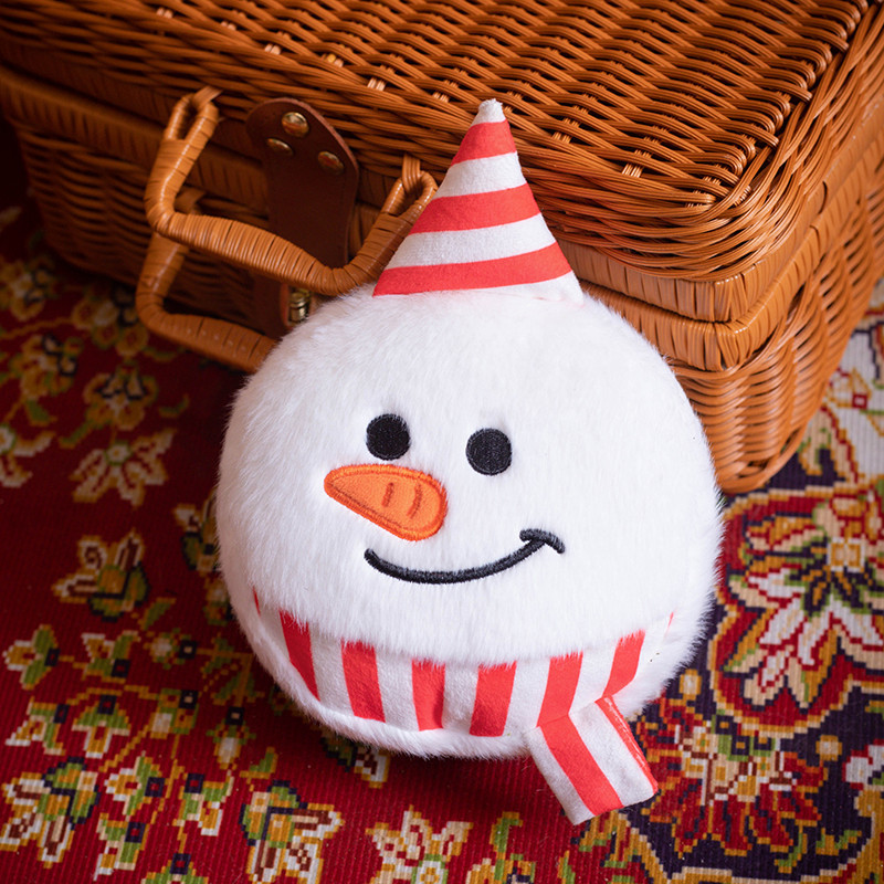 Christmas Snowman Head 4