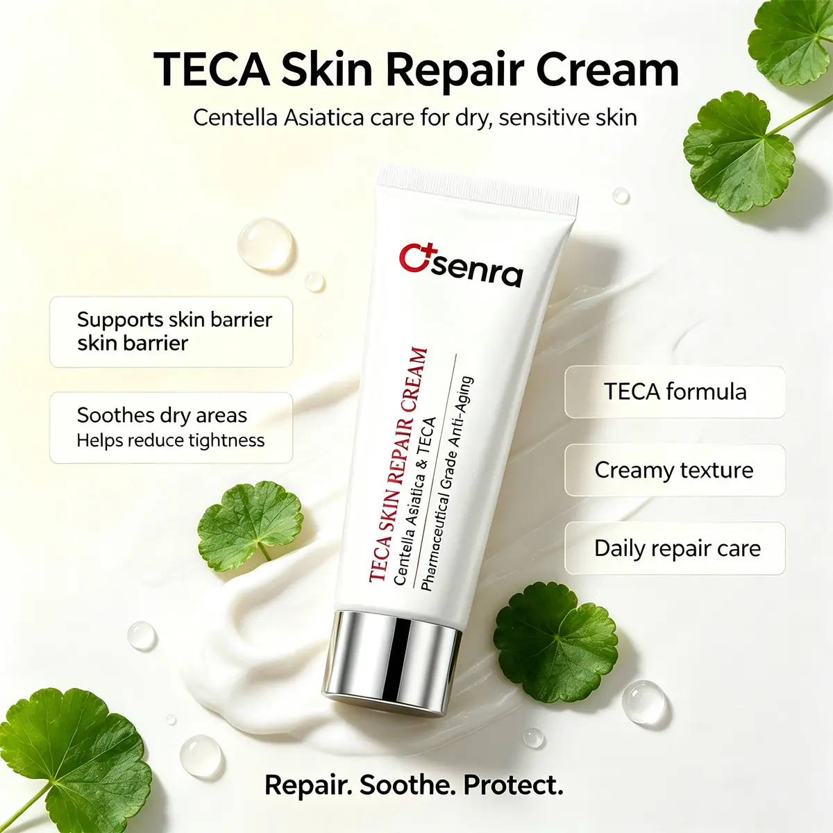 Centella Asiatica Delicate And Soothing Cream Hydrating