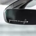 Hello Beautiful Car Rearview Mirror Stickers view 18