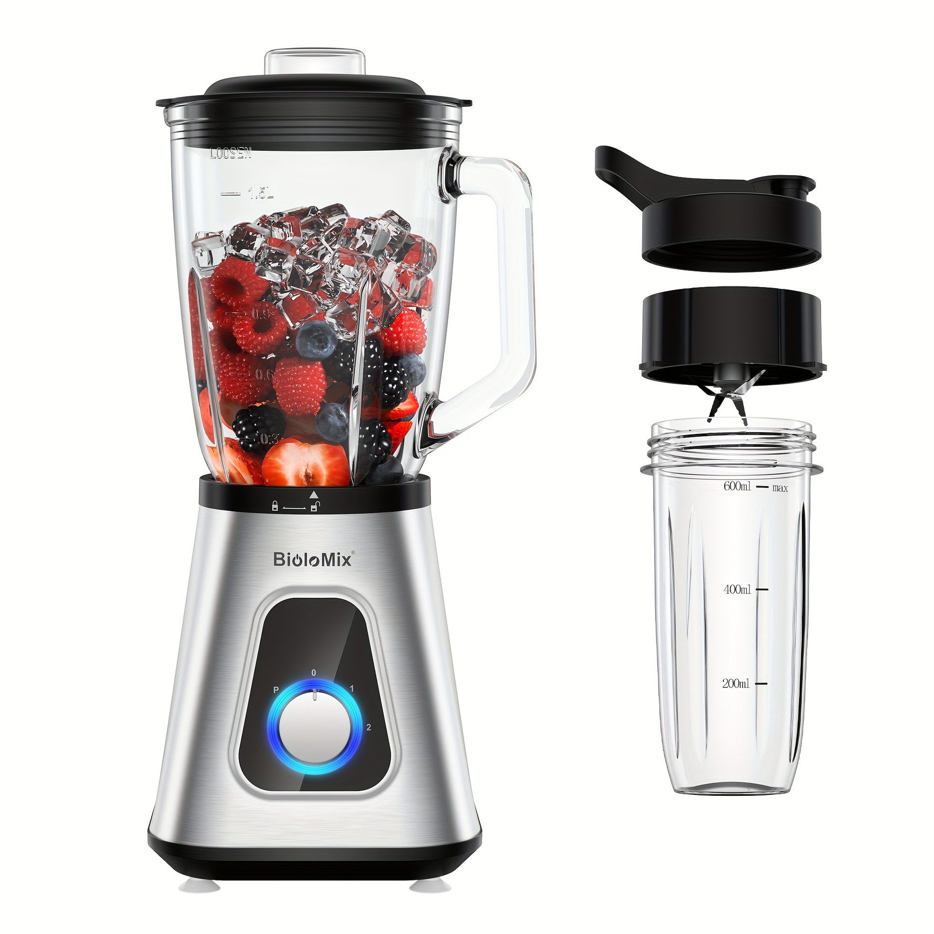 Mélangeur électrique domestique multifonctionnel pour jus – Image 2