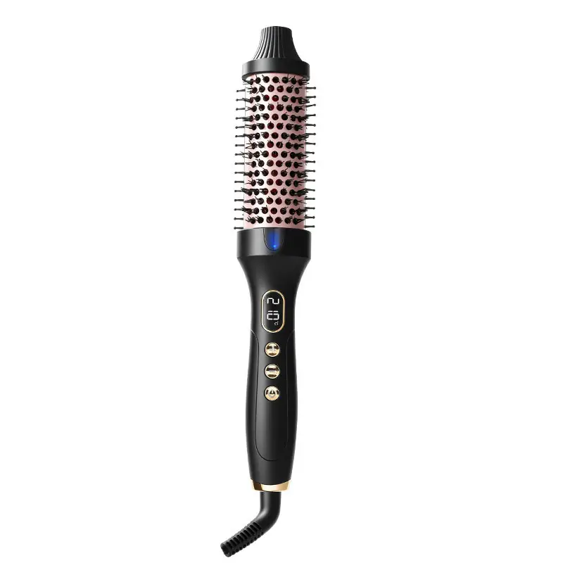 High-Crown Fluffy Dual-Use Heating Red-Light Hair Curling Wand