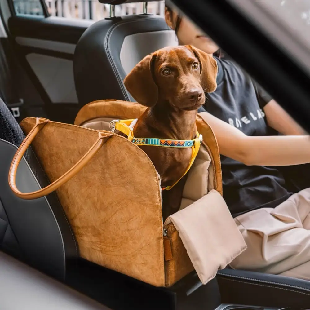 Dog Diaper Bag Portable And Lightweight Pet Car Kennel