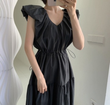 Versatile Fashionable Pleated Dress For Women