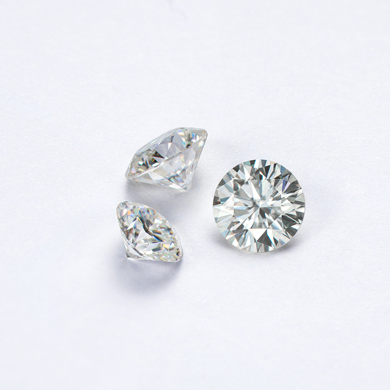 Title 4, D Color Extremely White Round Moissanite 0.5-3 ...