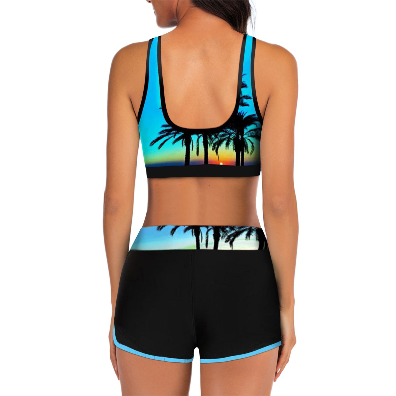 Title 4, Digital Pattern Printing Beach Vacation Style S...