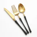 Black And Gold Three Pieces
