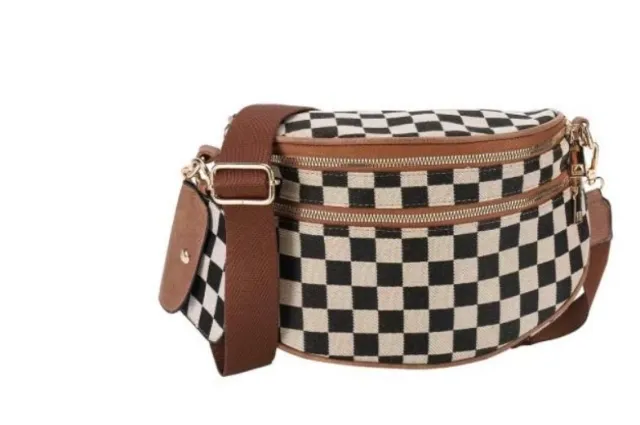 Women's Oxford Nylon Large Capacity Crossbody Bag Canvas Shell Bag With Card Bag - Shop at LoveMi