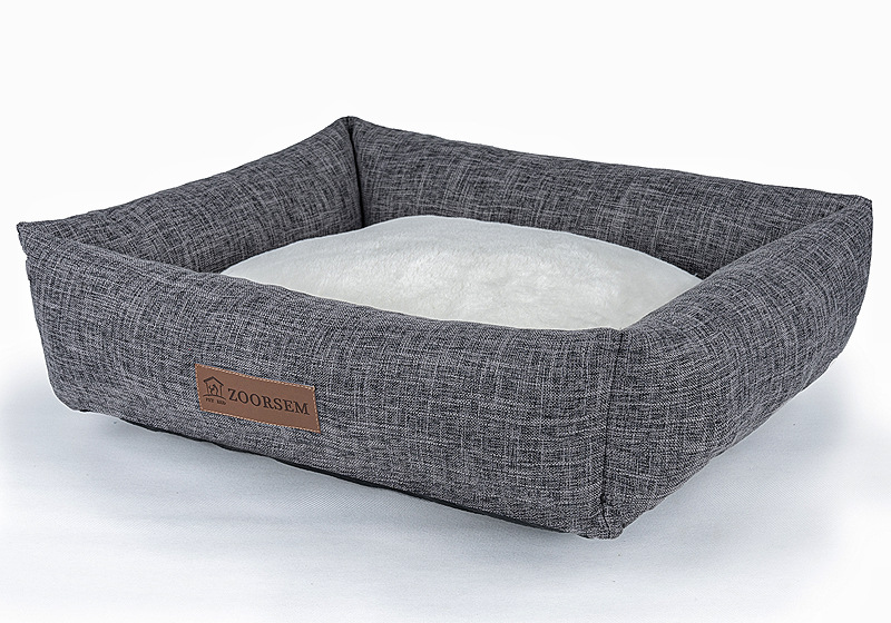 Cozy Winter Warm Linen Square Creative Pet Bed for Ultimate Comfort