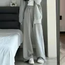 Gray Pants Single Piece