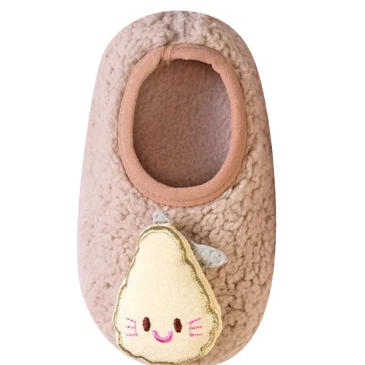 Non-slip Floor Socks For Kids Warm Fleece-lined And Extra-thickperfect As Your Little Ones First Pair Of Shoe