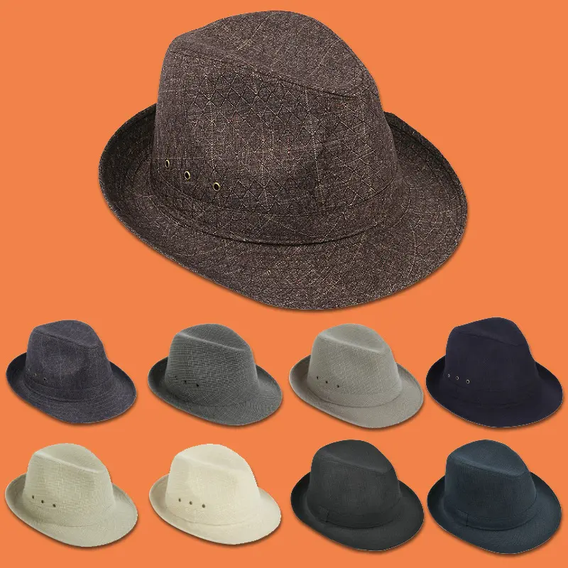 Middle-aged and Elderly Men Fedora Hat Thickened