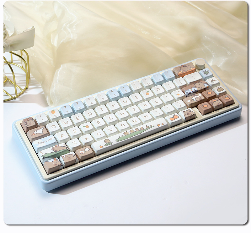 Title 2, High-level Capybara Mechanical Keyboard Keycaps