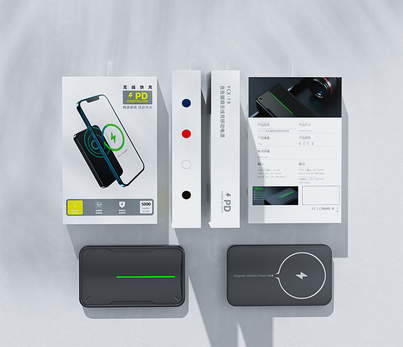 Smart Fast Charge Wireless Electrical Magnetic Digital 16