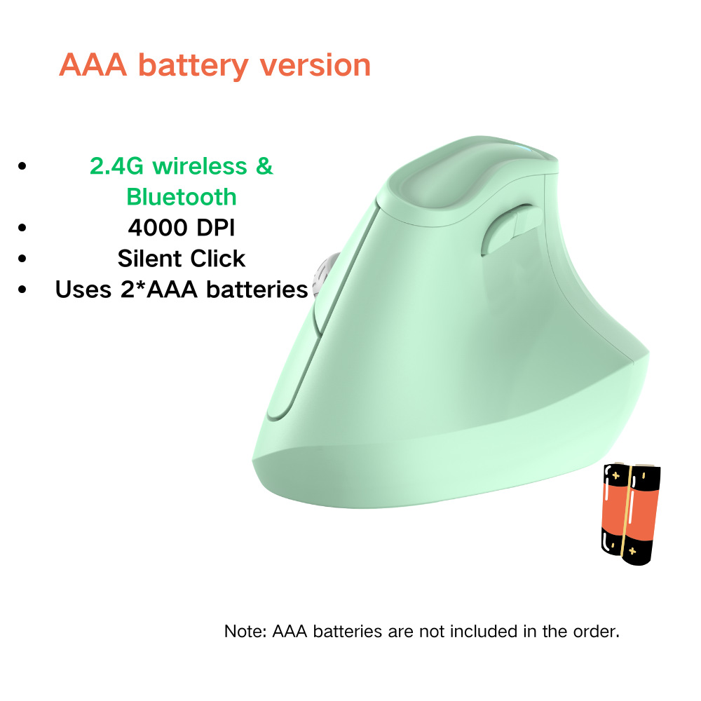 Carefully Selected Ergonomic Vertical Wireless Mouse 10