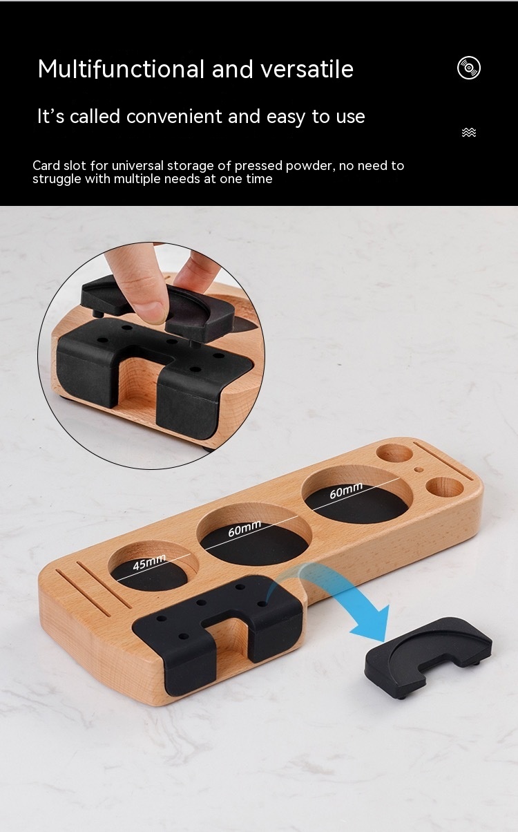 Universal Beech Coffee Press Base Handle Matching Appliance