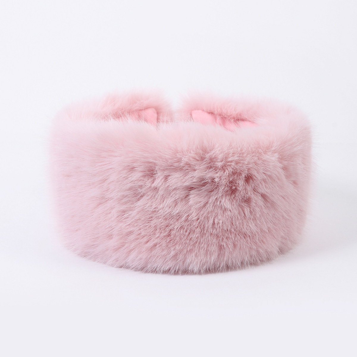 Title 7, Fur Ball Woolen Cap Autumn And Winter Imitation...