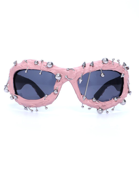 Fashion New Personalized Vinyl Punk Sunglasses Pink - Shop at LoveMi