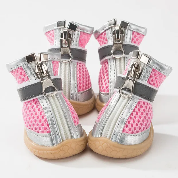 Dog Shoes Anti drop Breathable Shoes Pink Girl - Shop at LoveMi