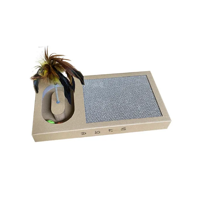 Pet Cat Toy Corrugated Paper Grinding Claw Board Type A Small Size - Shop at LoveMi