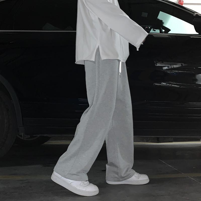 Hong Kong-style Instagram-ready Straight-leg Wide-leg Pants For Teens