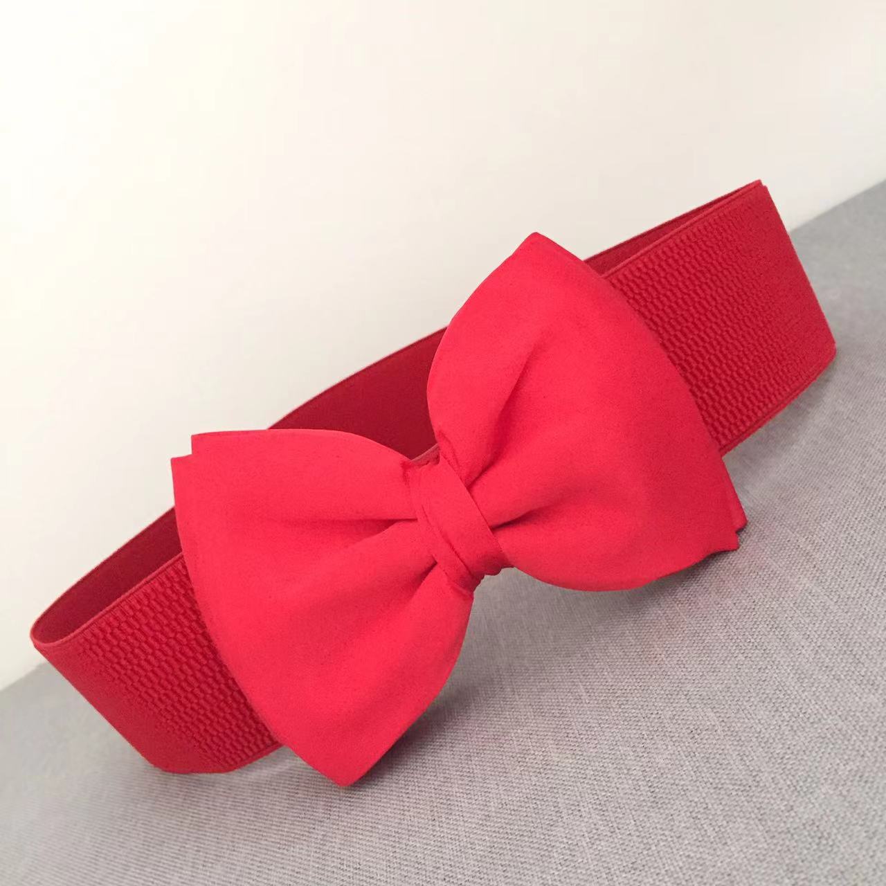 Bow Elastic Red