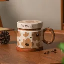 Retro Cup Flowers