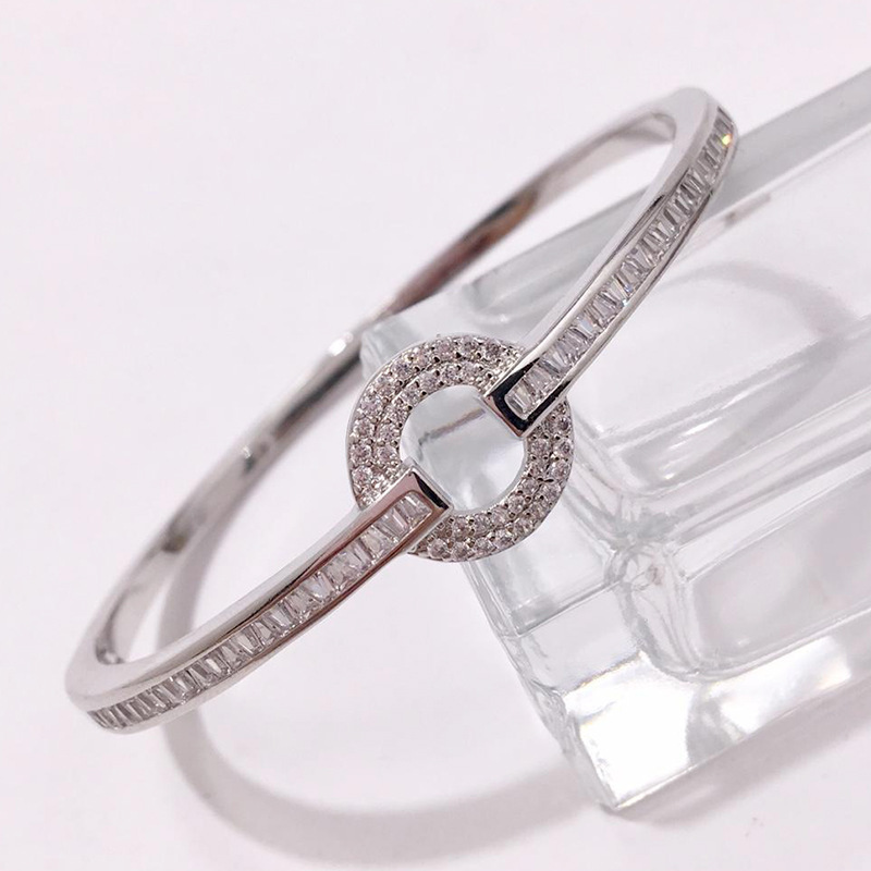 Geometric Hoop Bracelet, picture 2 of 4