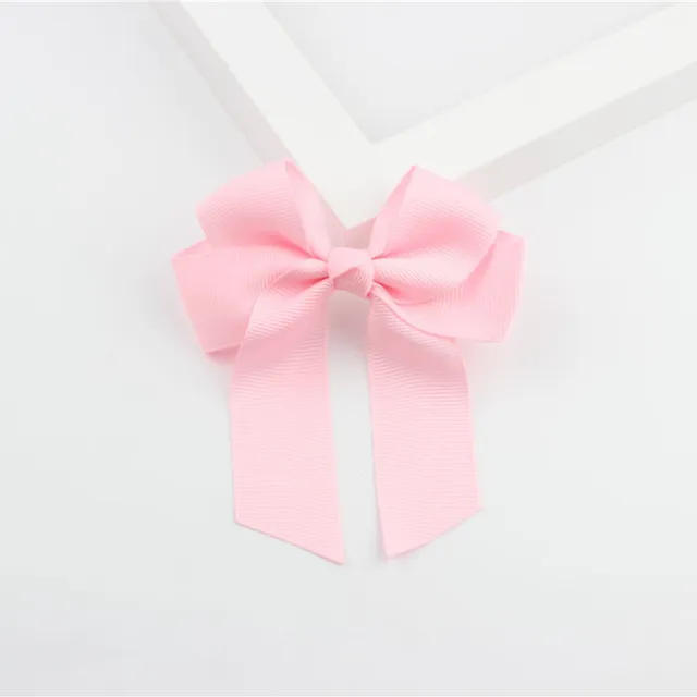 European And American Children Hairpin Ornament Four ear Ribbon 20 Pink - Shop at LoveMi