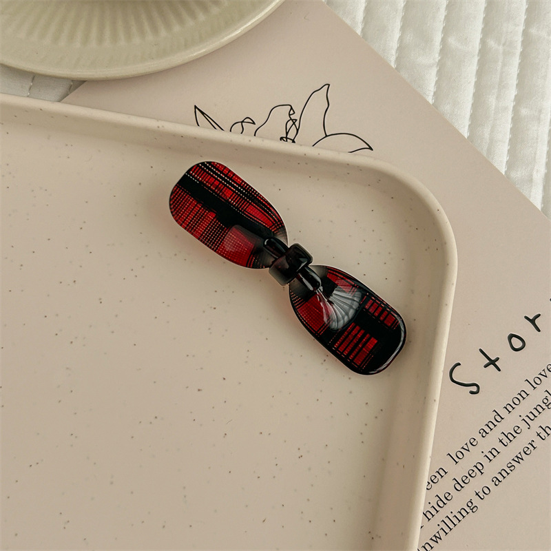 Title 4, Personalized Minority Bow Bang Side Hairpin Cro...