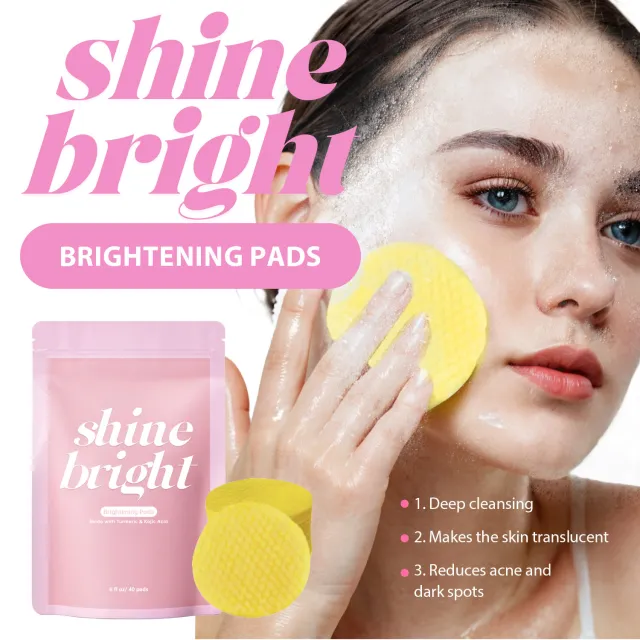 Turmeric Kojic Acid Clean Cotton Sheet Bags Fpb002 2Pcs - Shop at LoveMi