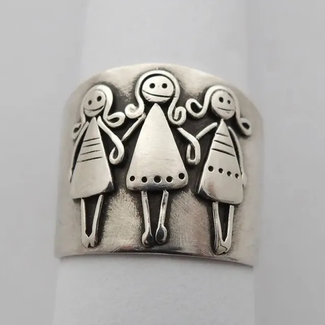 Vintage Creative Personality Ring For Women Silver - Shop at LoveMi