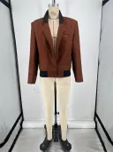Brown Short Jacket