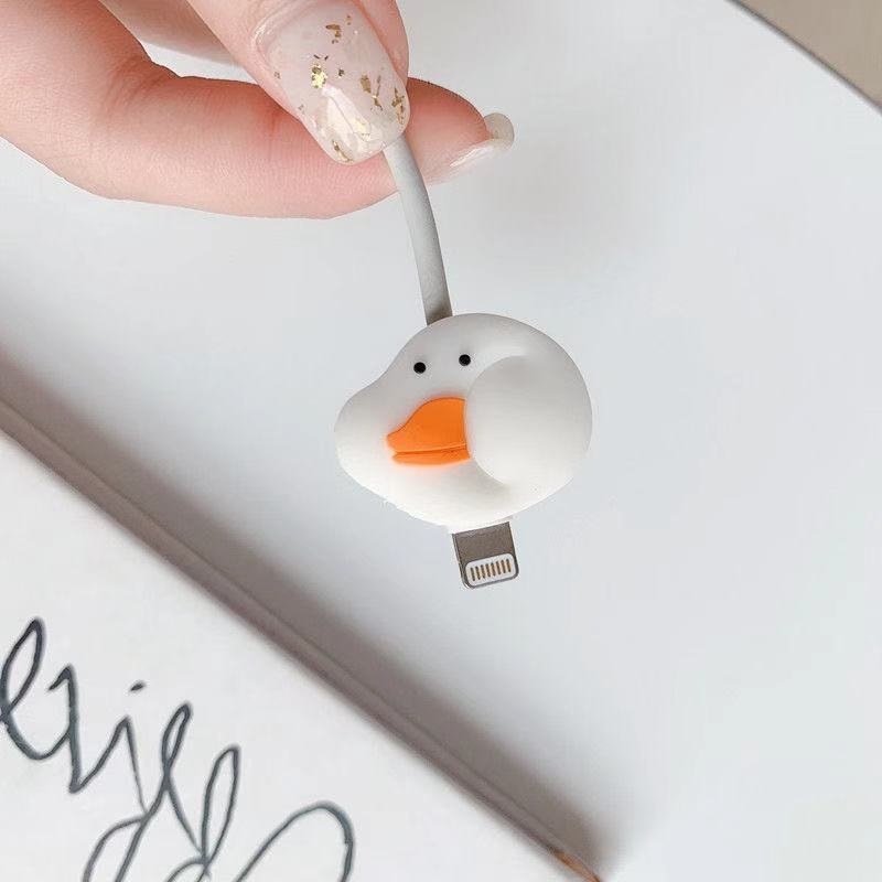 Cartoon Data Anti-folding Implement Bite USB Cable Protection Sleeve - Image 14