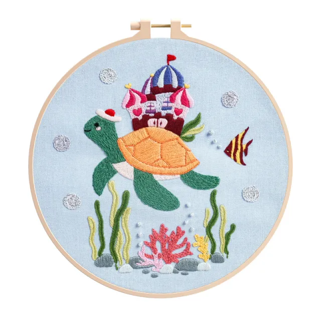 Diy Material Package Original Infauna Series Beginner Entry Manual Embroidery Kit Style3 - Shop at LoveMi