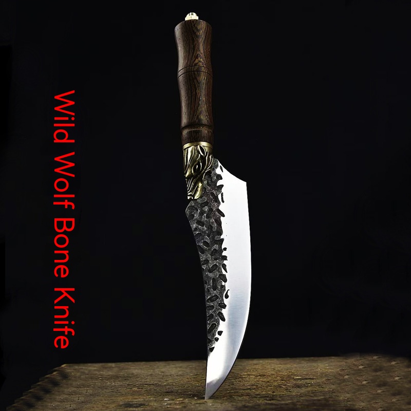 Wild Wolf Sever Knife Sharp And Easy To Grind Stainless Steel