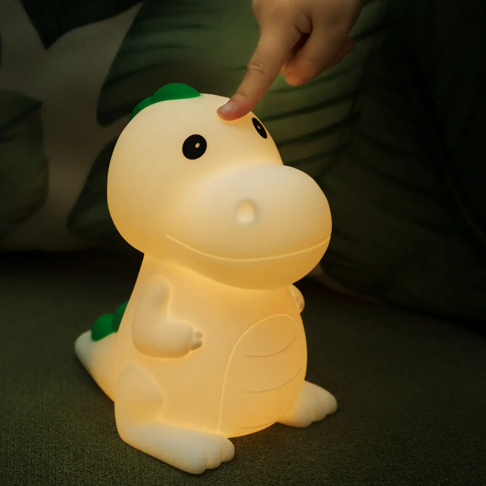 Dinosaur Silicone Lamp Cartoon Children
