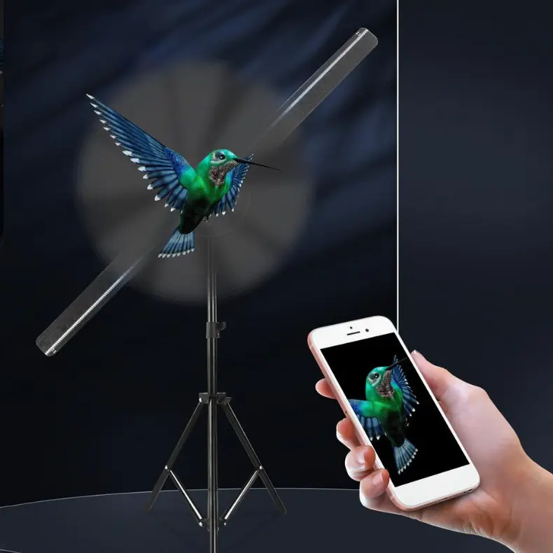 Naked-eye 3D Holographic Projection Suspension Imaging Electric
