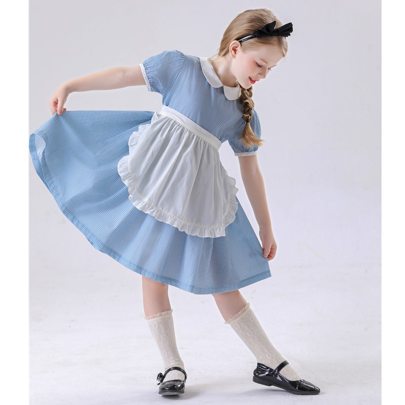 Halloween Blue For Children Female Dress