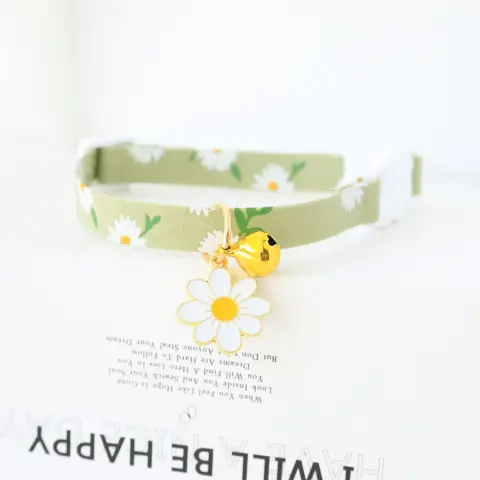 Kitten and Dog Bell Safety Clip Necklace Accessory