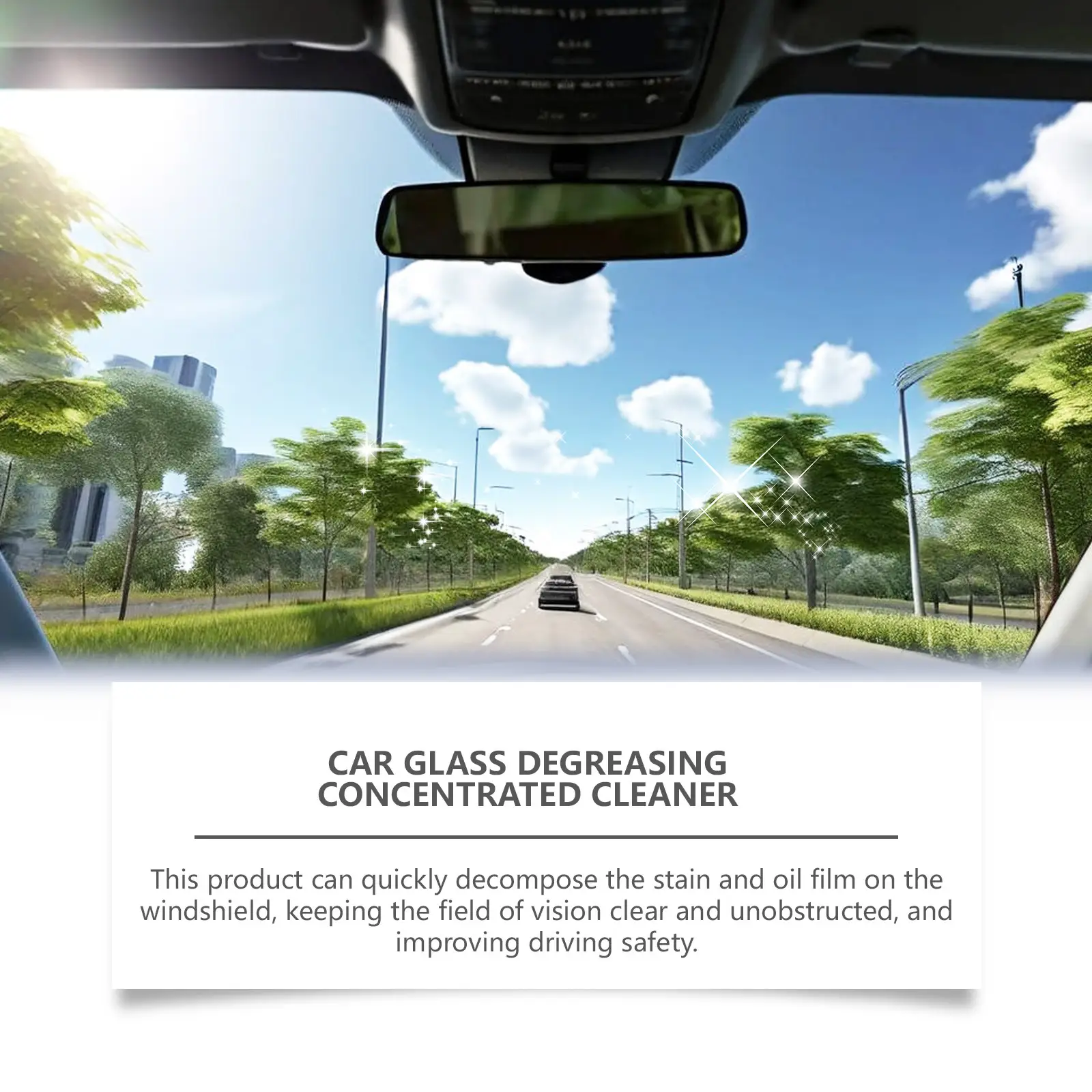 Lightweight Protective Windshield Window Stain Removal Rain-proof Clear Vision