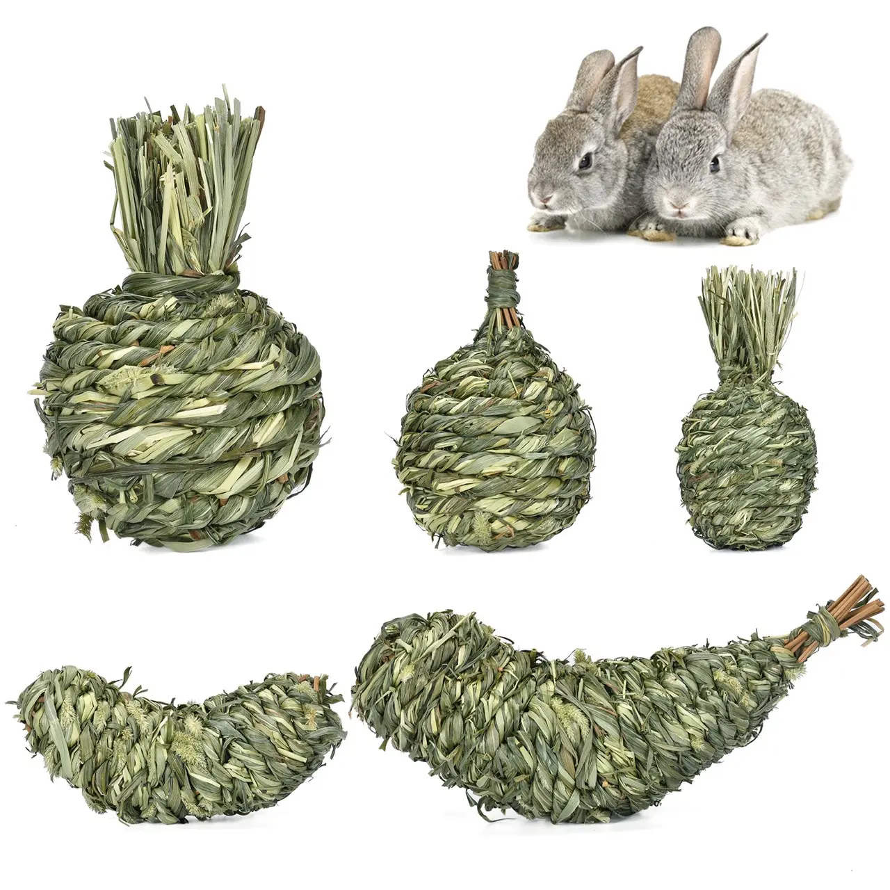 Different Pet Rabbit Relieving Stuffy Toys