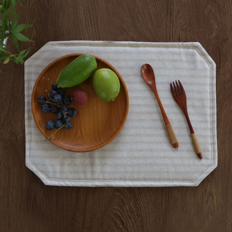 Insulated Heat-Resistant Cotton And Linen Placemat