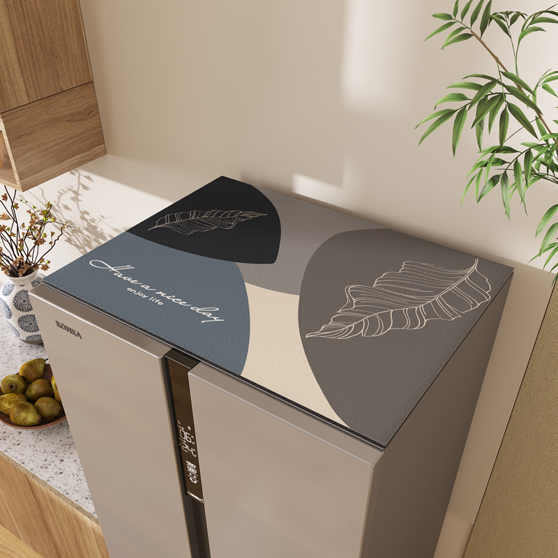 Refrigerator Cover Pad Double Door Household Dustproof