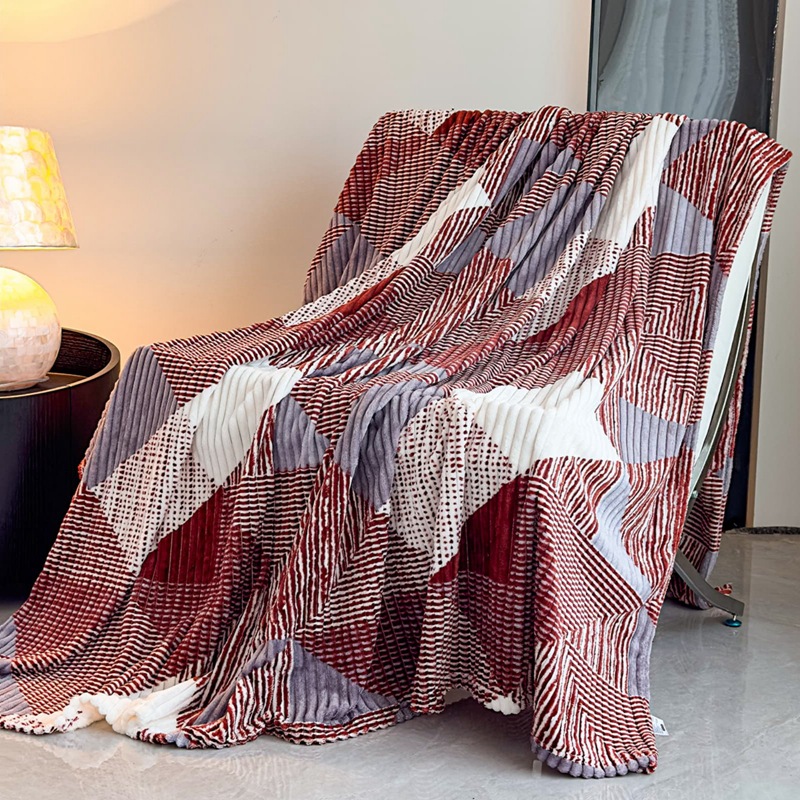 Tufted Diamond Throw Blanket, picture 2 of 6