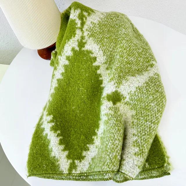 Winter Thickened Long Section Warm All matching Comfortable Scarf Green - Shop at LoveMi