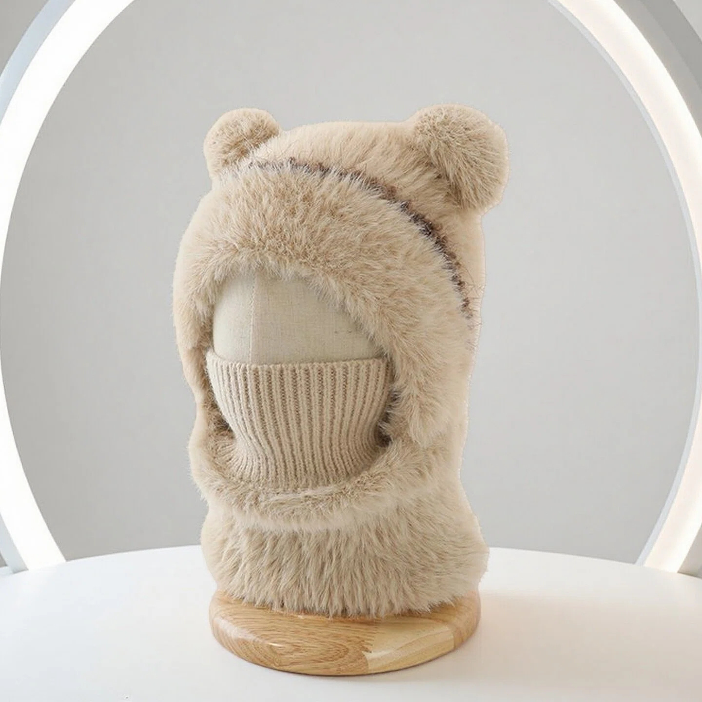 Windproof Wool Earflap Hat