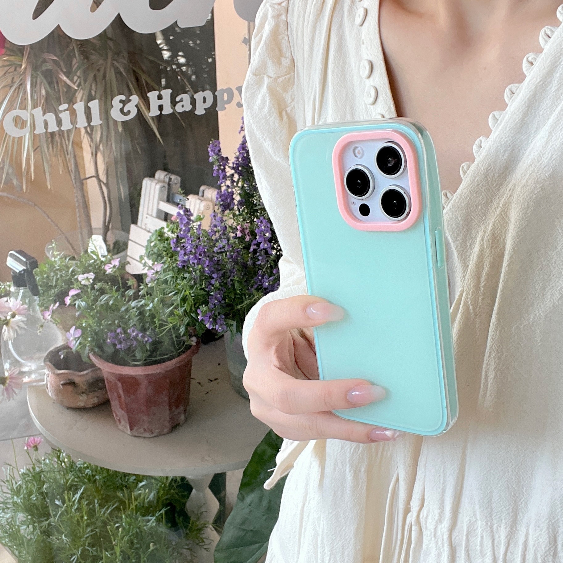 Simple Jelly Solid Color All-inclusive Phone Case - Image 7