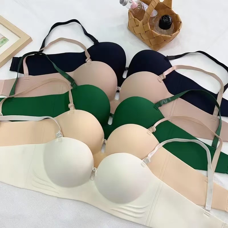 Push-up Non-slip Bust-enhancing Anti-sag And Virtually Invisible Bra