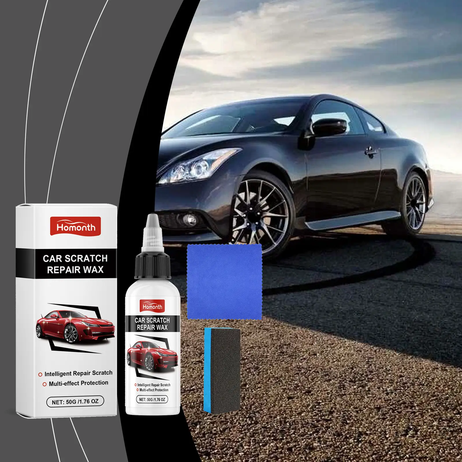 Decontamination Cleaning Polishing Car Scratch Renovation Beauty Care Cream