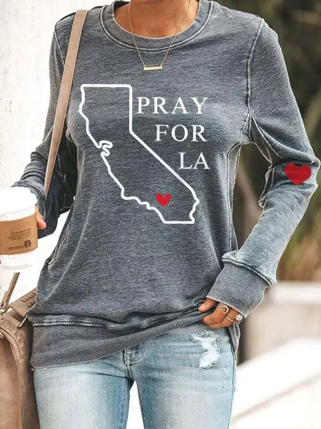 Casual Long Sleeve V neck Women's Top Gray - Shop at LoveMi